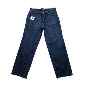 Blue Revival Women's Recycled Blue Denim Mid Rise Boot Leg Jeans Size 30
